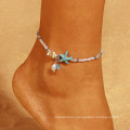 Shangjie Oem Anklet Conch Rice Zhu Haixing lindos tobilleros y pulseras Pearl Anklets